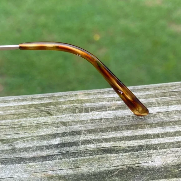 Liz Claiborne Frames Vintage made in Italy metal frames gold tone 53[]17 125 - Picture 8 of 12